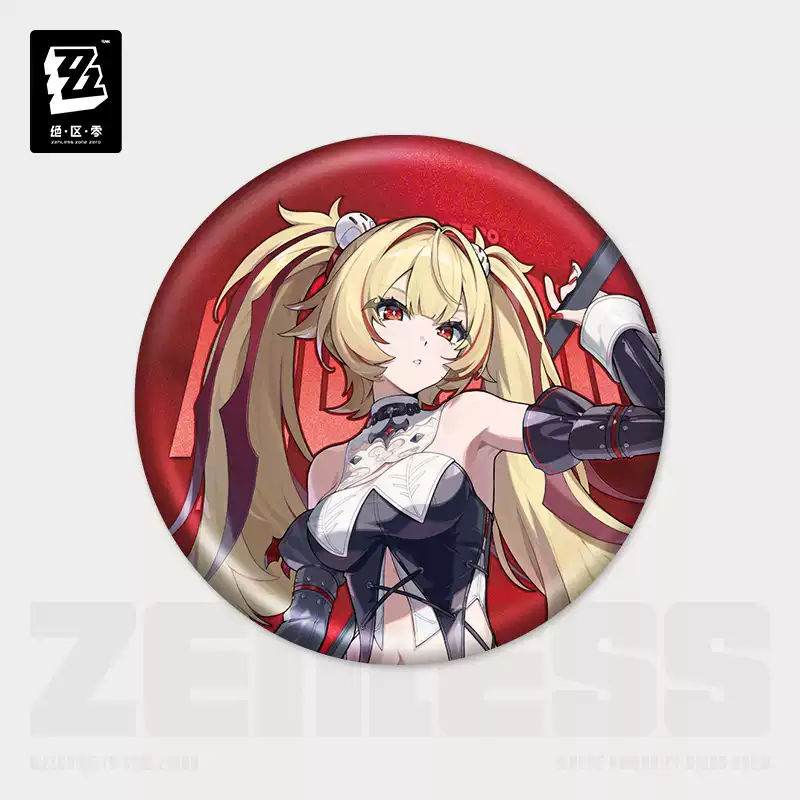 【予約受付中】ゼンレスゾーンゼロ　立ち絵シリーズ　缶バッジ　フリンツ工房　クラレッタ