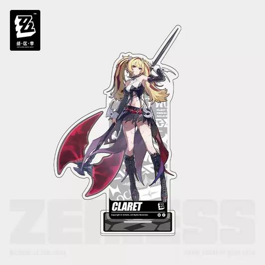 【予約受付中】ゼンレスゾーンゼロ　立ち絵シリーズ　アクリルスタンド　フリンツ工房　クラレッタ