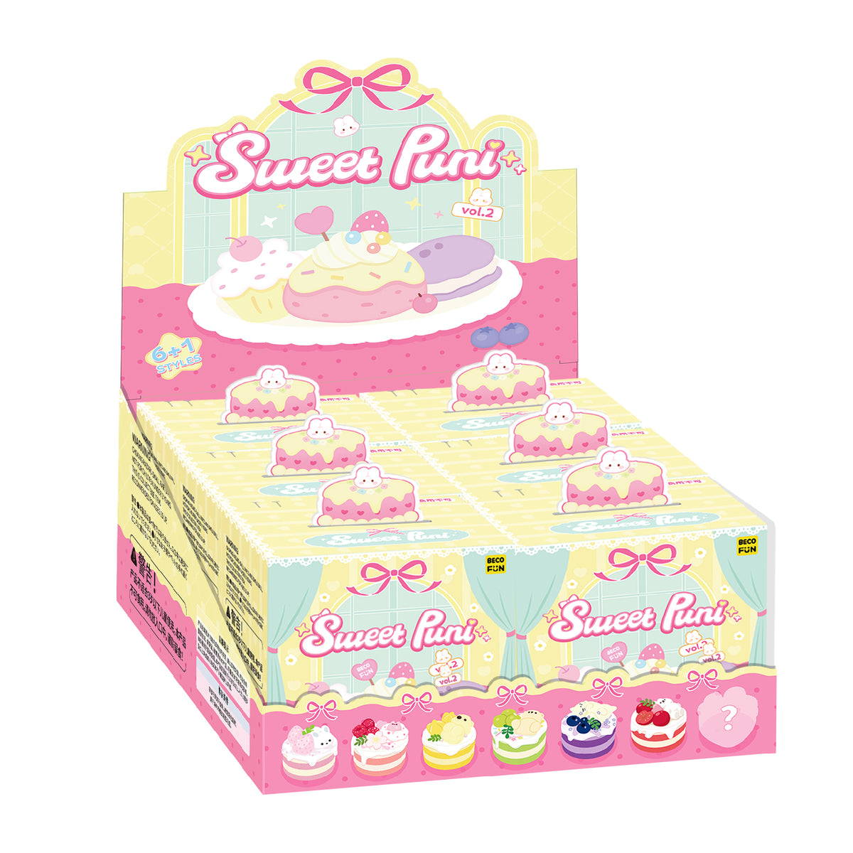 【予約受付中】Sweet Puni　スイートぷに　スクイーズトイ　Vol.2